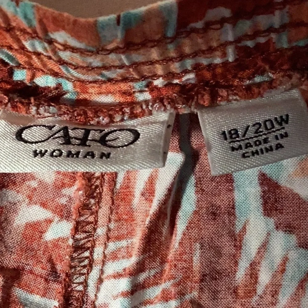 Cato Woman Wide Leg Capris. Aa4 - Picture 5 of 7